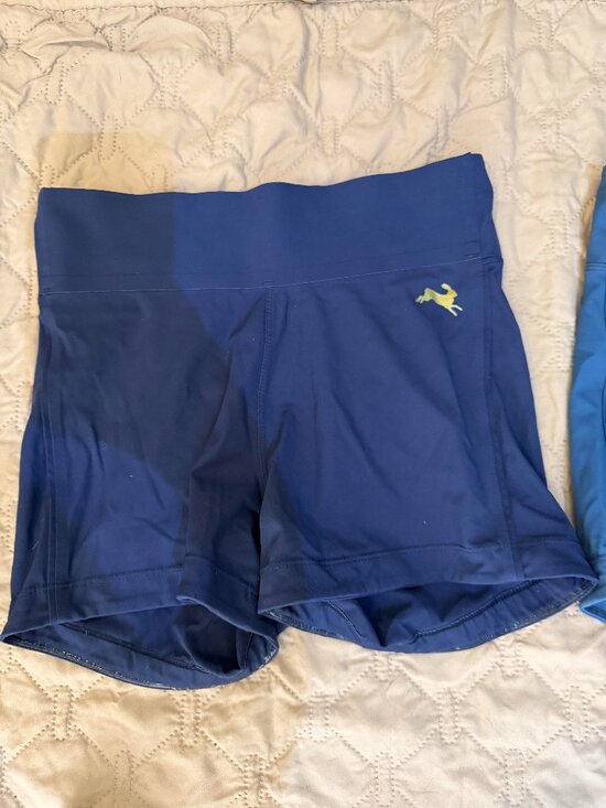 Tracksmith Pants - Small navy spandex tracksmith running shorts